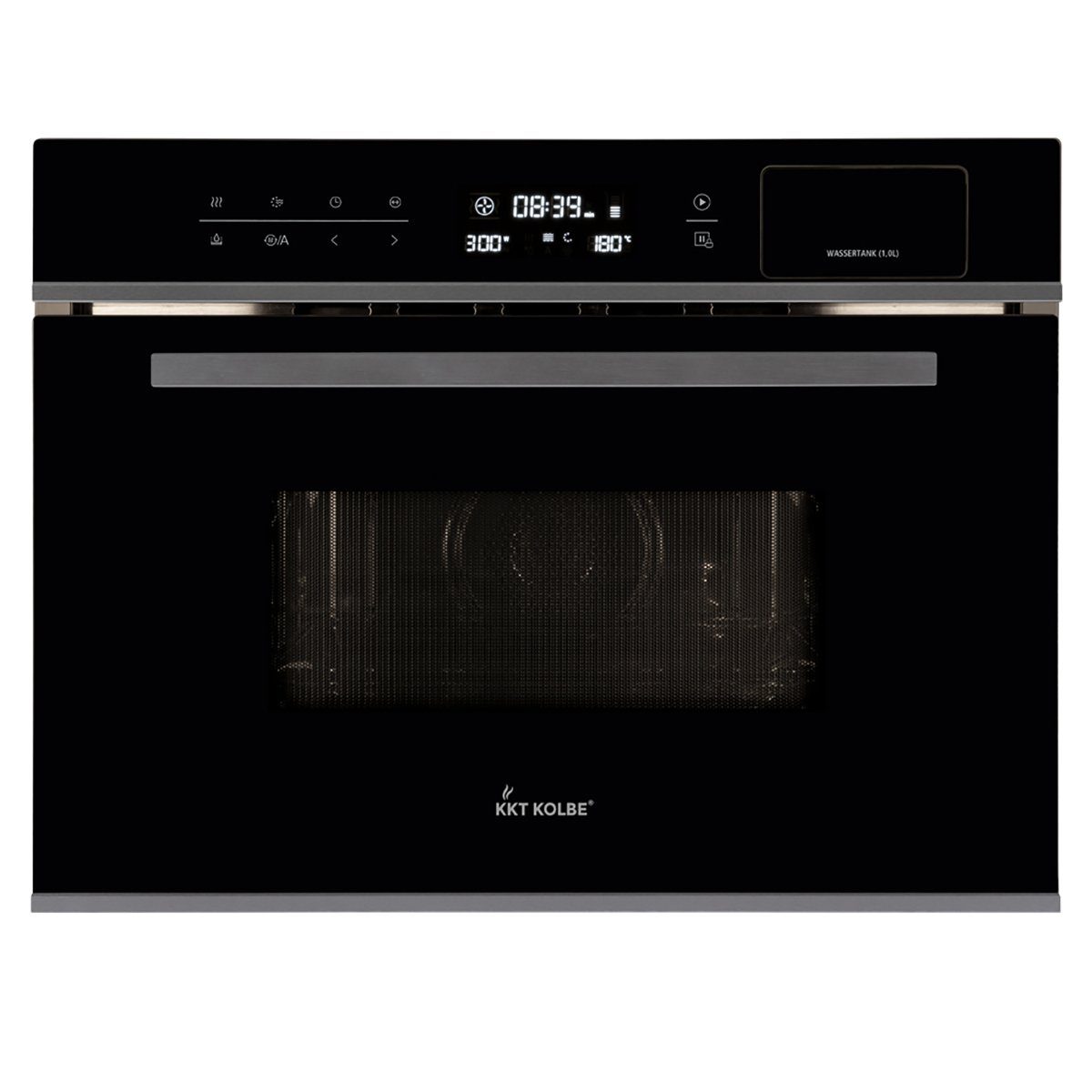 KKT KOLBE Einbaubackofen Einbau-Mikrowelle EBMS4503S, DampfClean, Mikrowelle und Dampfgarer / 60cm / 34 l / Autark / Heißluft / Grill