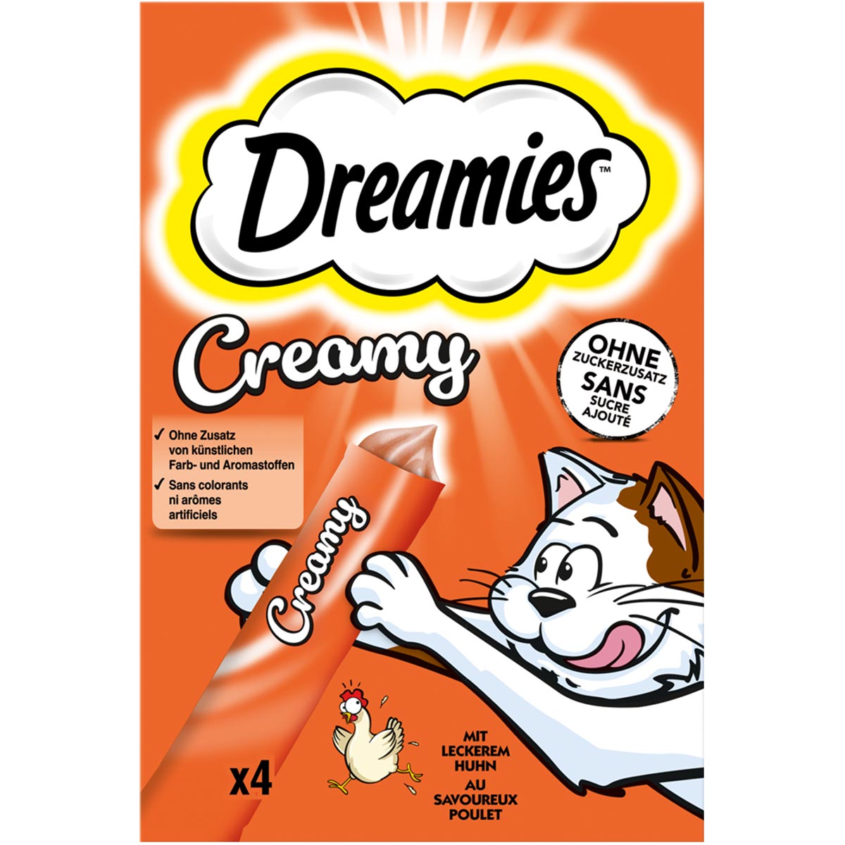 DREAMIES Creamy mit Huhn Multipack günstig kaufen