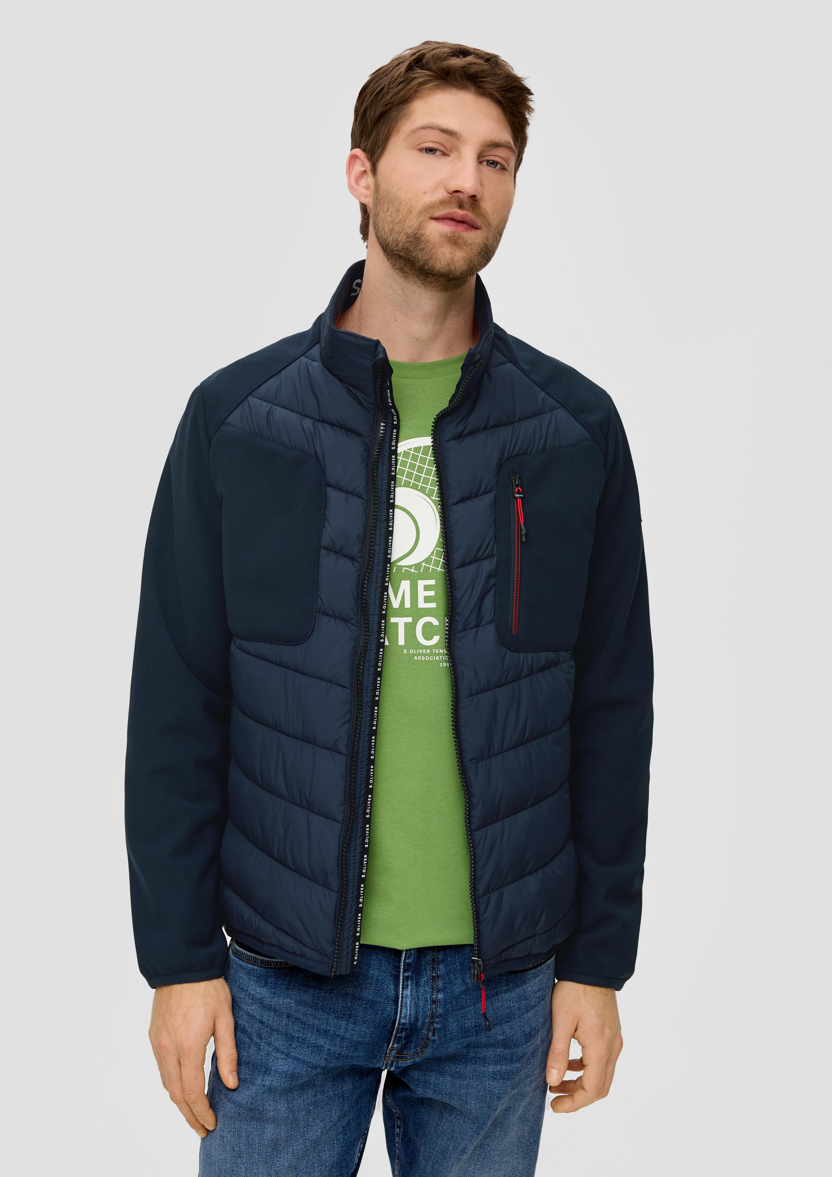 Softshelljacke mit Kontrastdetails  2140534-5978