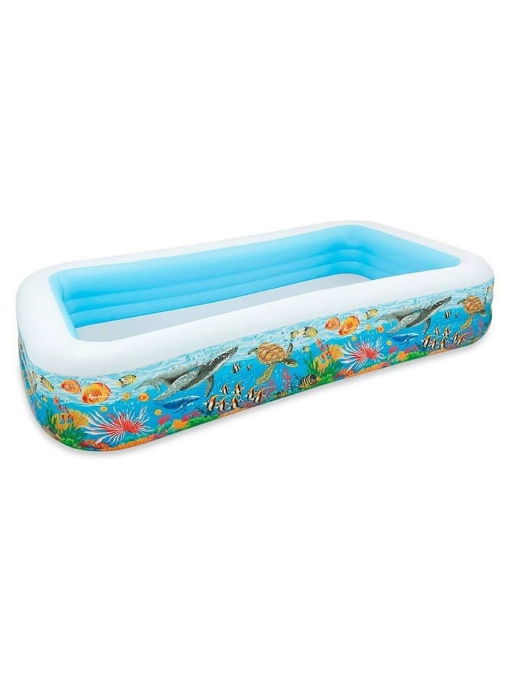 Intex Familienpool Kinderpool Tropical Reef 305x183x56 in Mehrfarbig ab 6 Jahre günstig kaufen onesize