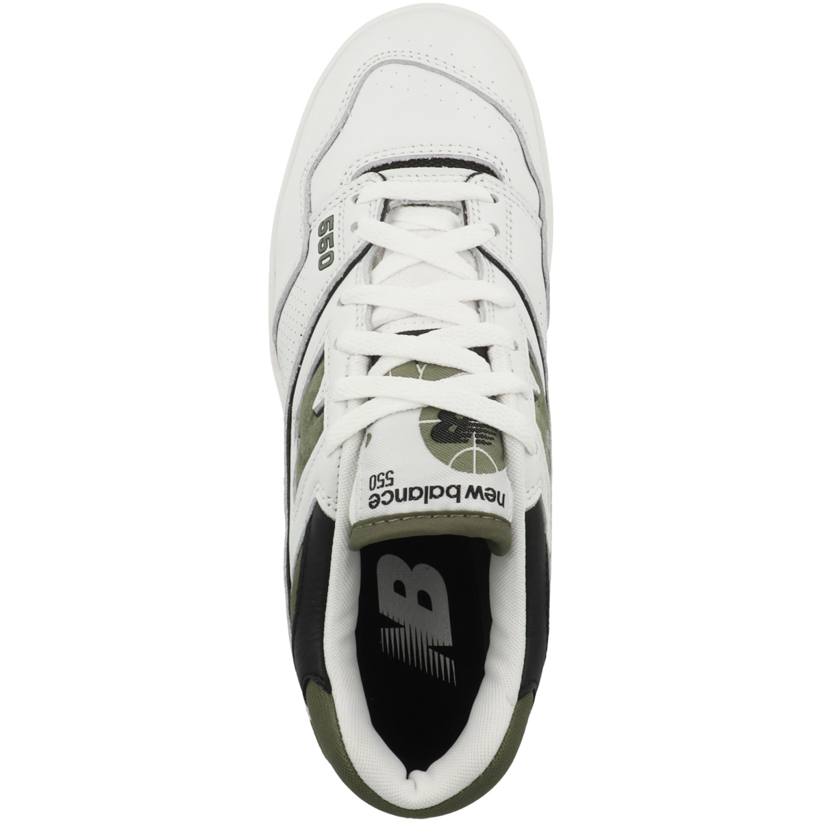 New Balance BB 550 Sneaker Low weiss