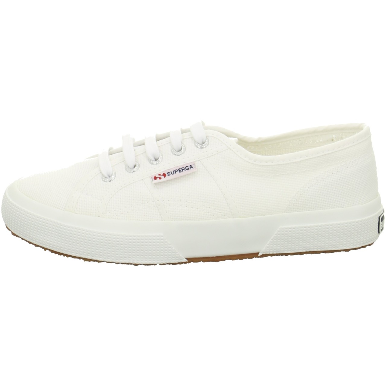 SUPERGA Sneaker weiss white Canvas
