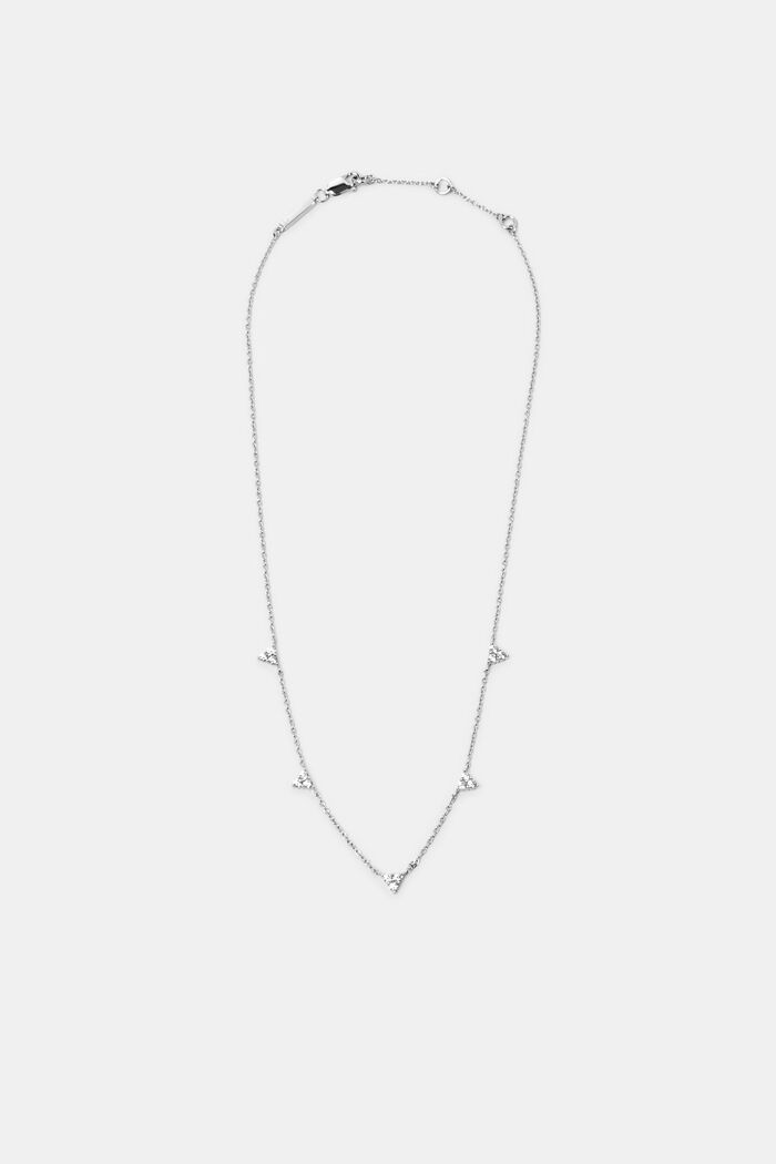 Halskette mit Zirkonia aus Sterlingsilber