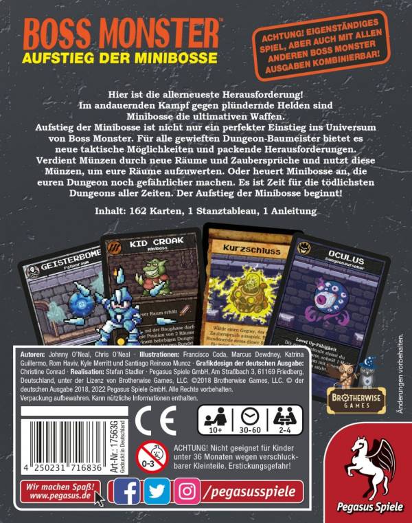 Boss Monster: Aufstieg der Minibosse (Erw.)