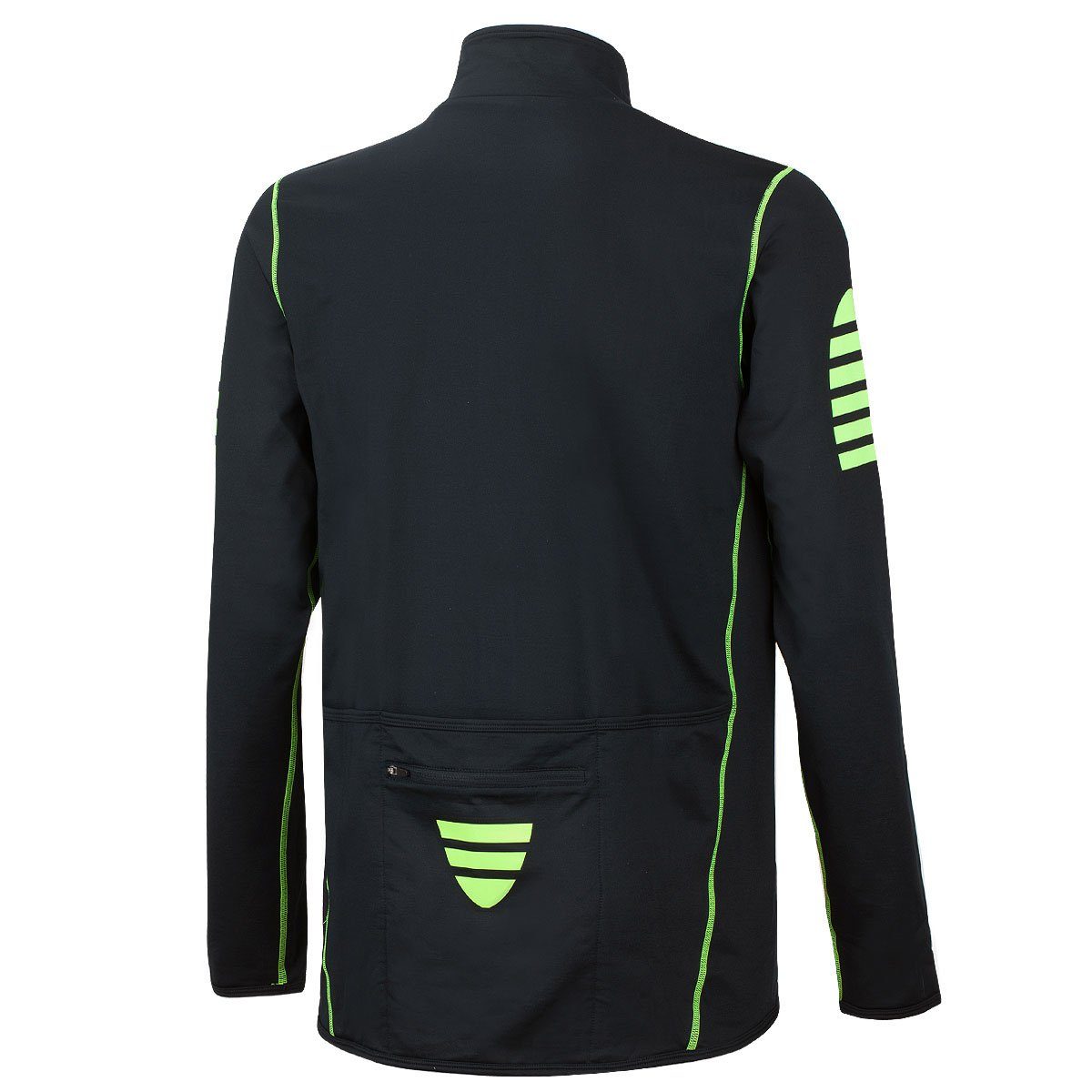 Airtracks Fahrradhose Herren Thermo Radtrikot Set Pro Windstopper (Fahrradtrikot Set, 2-tlg) Thermo Fahrradhose lang + Thermo Fahrradtrikot Langarm, für Herbst-Winter  S M L XL XXL XXXL