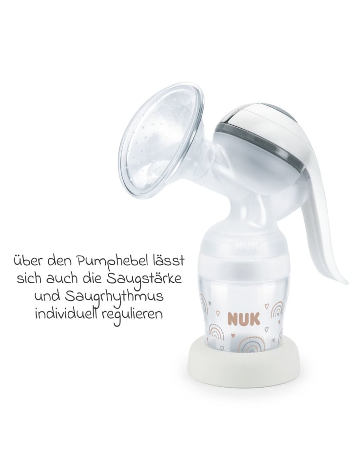 NUK Premium Still-Set Basic 8-tlg. - Handmilchpumpe in weiss,motiv günstig kaufen onesize