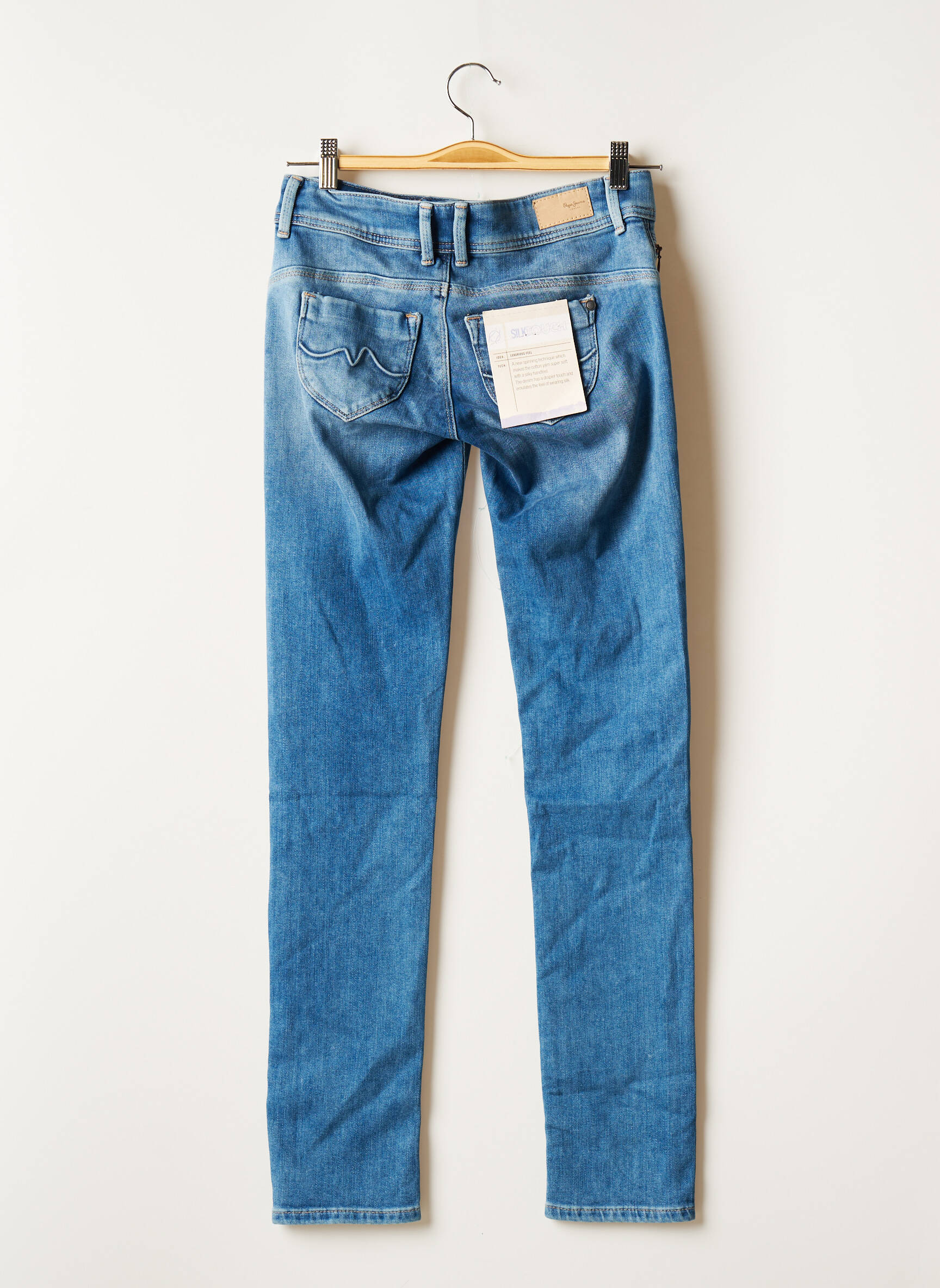 Pepe Jeans Jeans Coupe Slim Femme couleur bleu