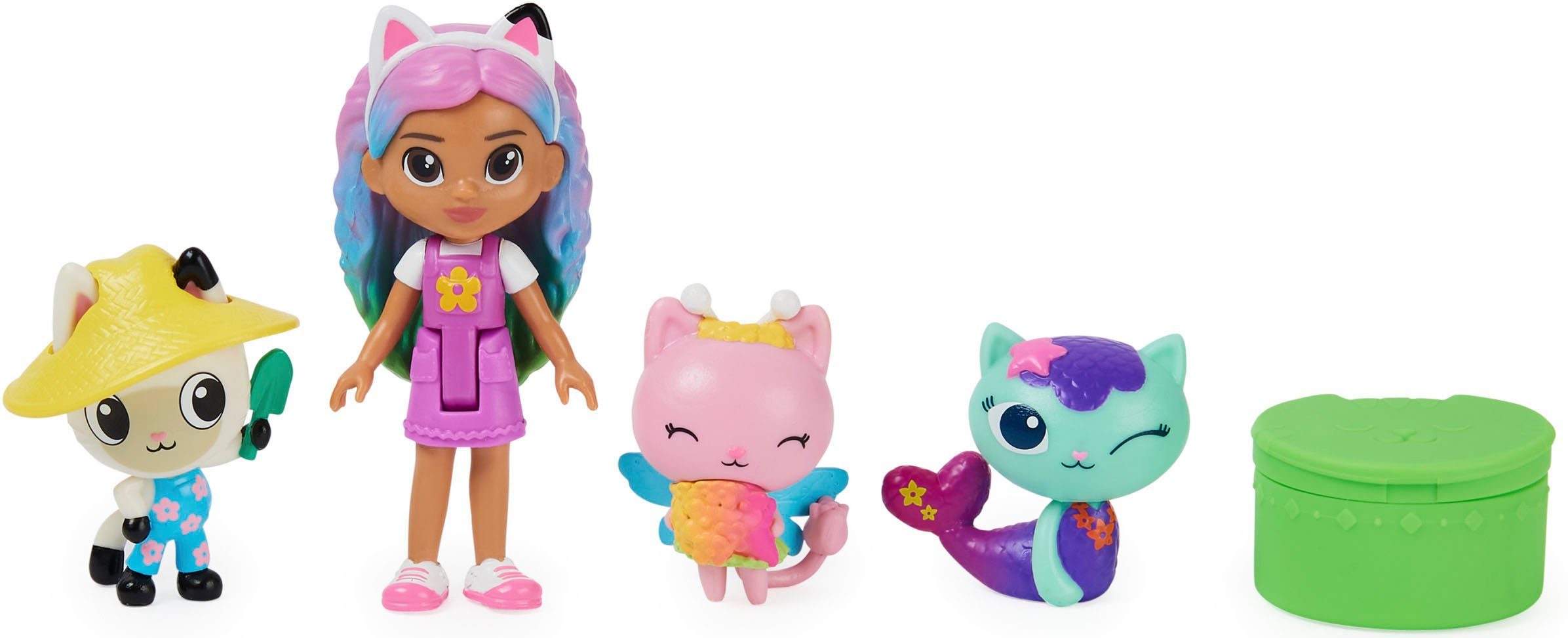 Spin Master Spielfigur Gabby‘s Dollhouse, Regenbogen Figuren im Set, (Set)