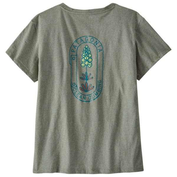 Patagonia - Women's Clean Climb Bloom Pocket Responsibili - T-Shirt