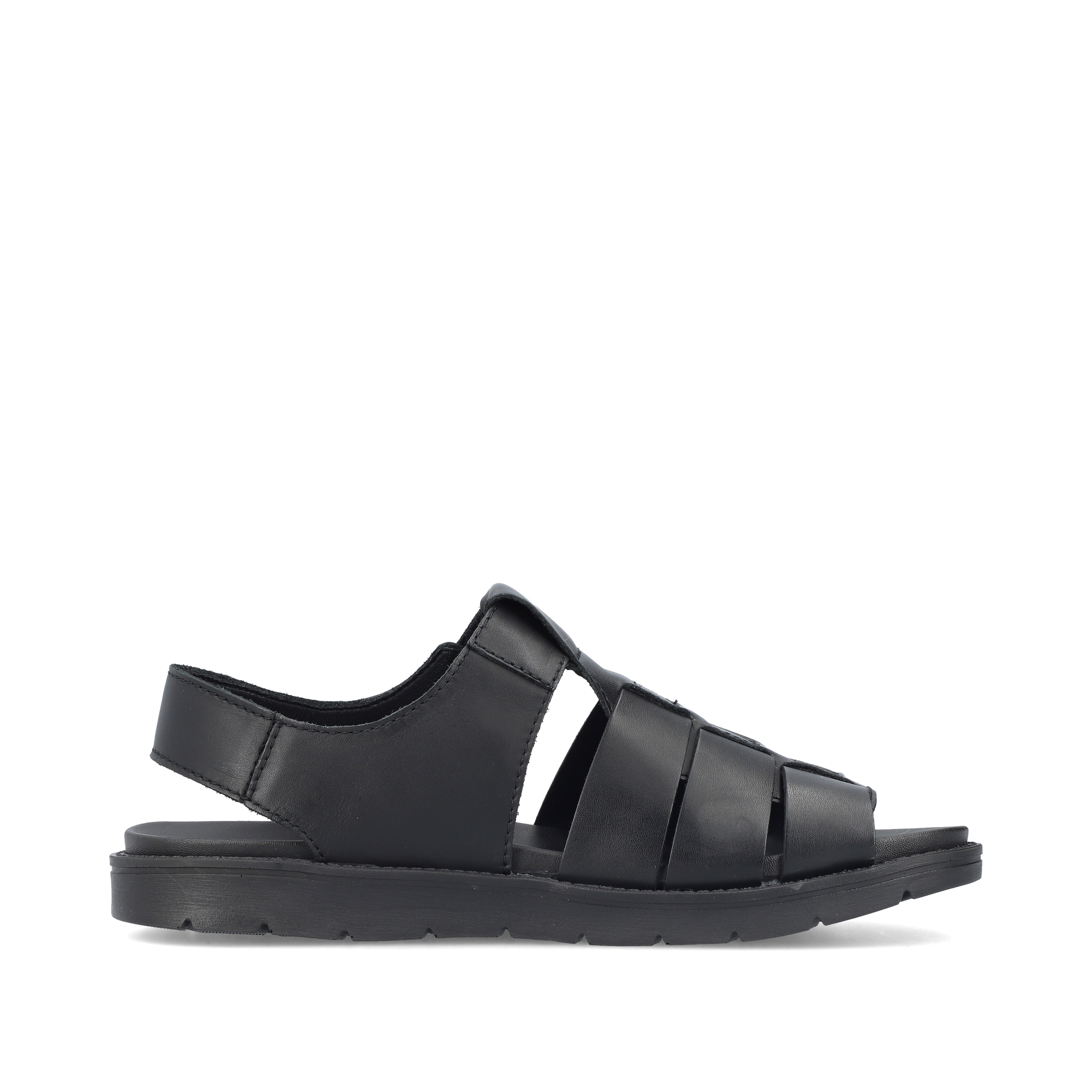Rieker Herren Sandalen mitternachtsschwarz