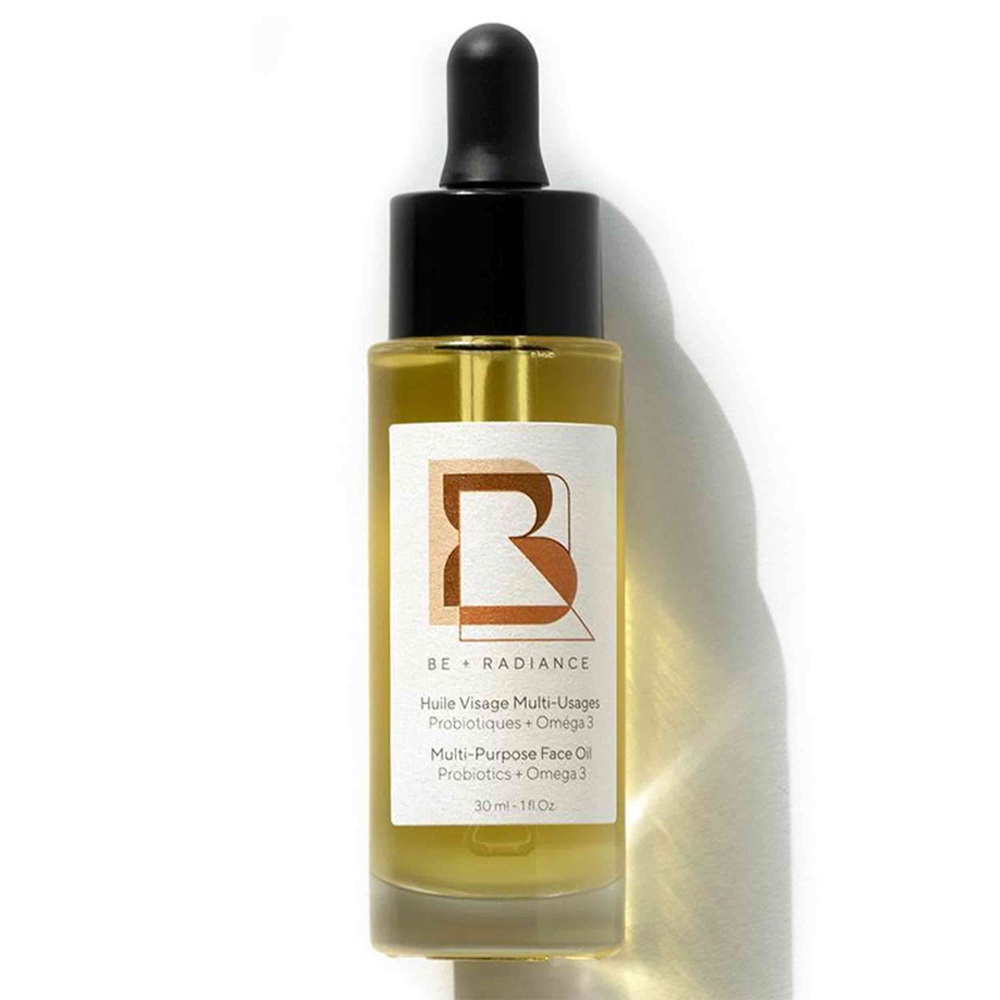 Be+radiance Huile Visage Multi-Usages Probiotiques + Oméga 3