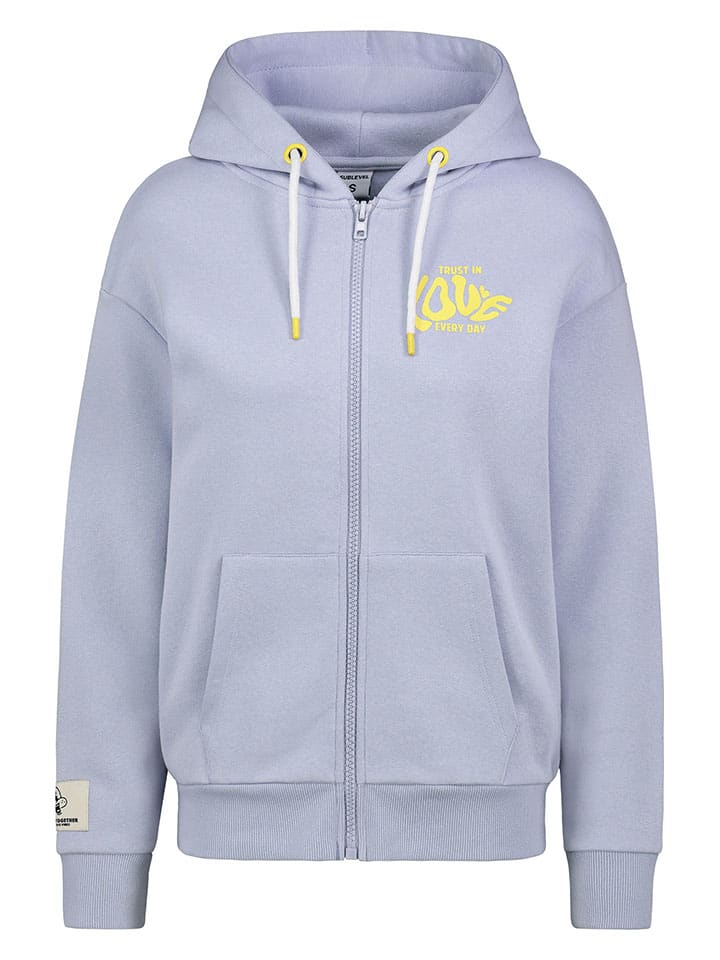 Sublevel Sweatjacke in Hellblau günstig kaufen