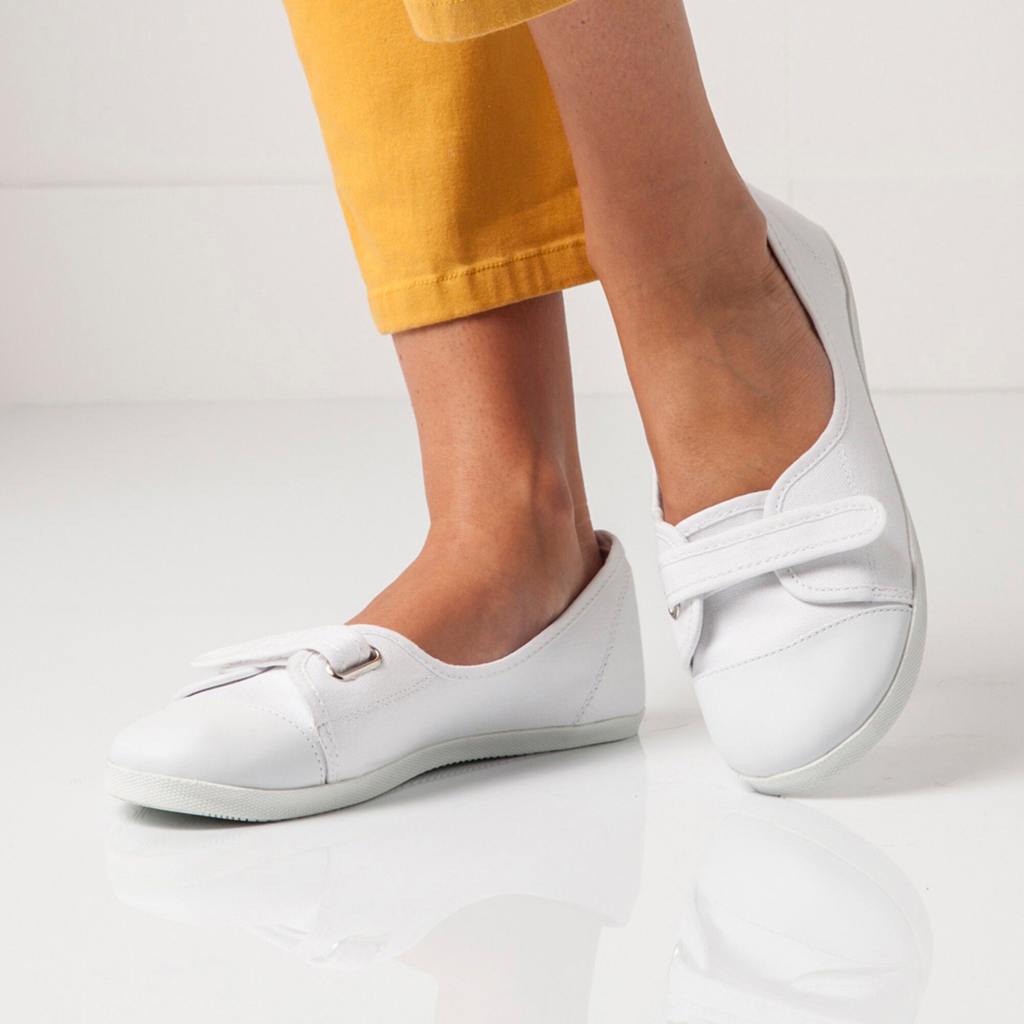 Ballerines toile