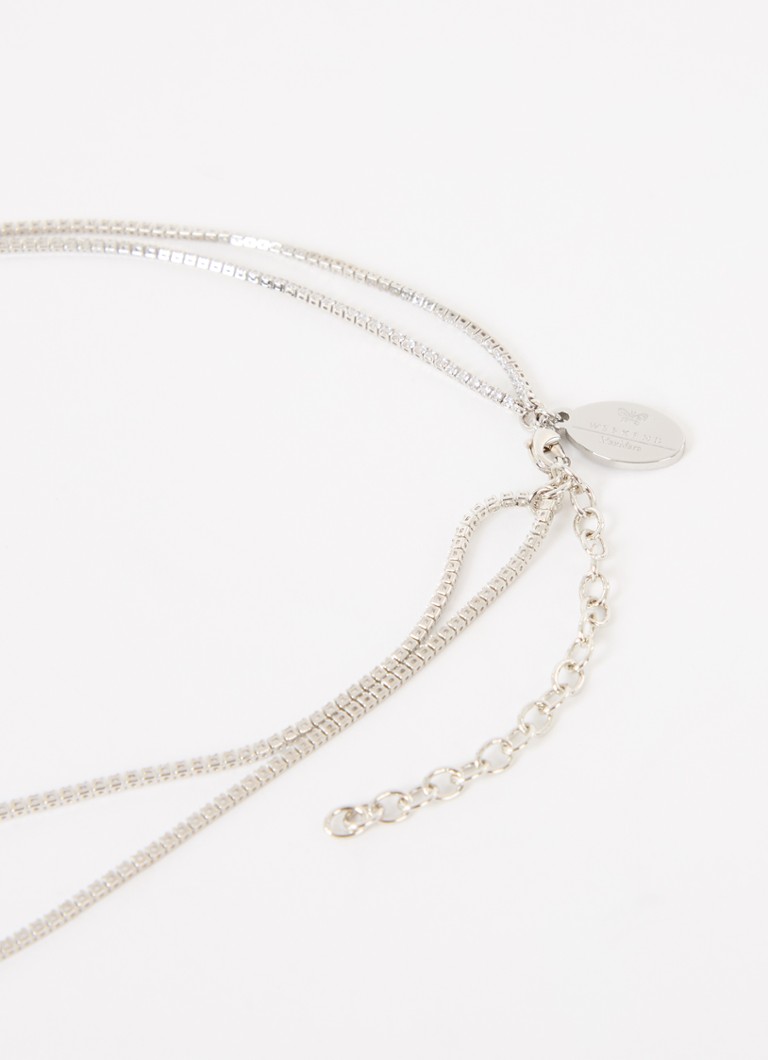 MaxMara Werther necklace with zirconia
