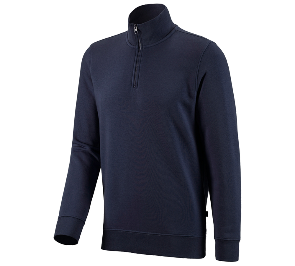 e.s. ZIP-Sweatshirt poly cotton