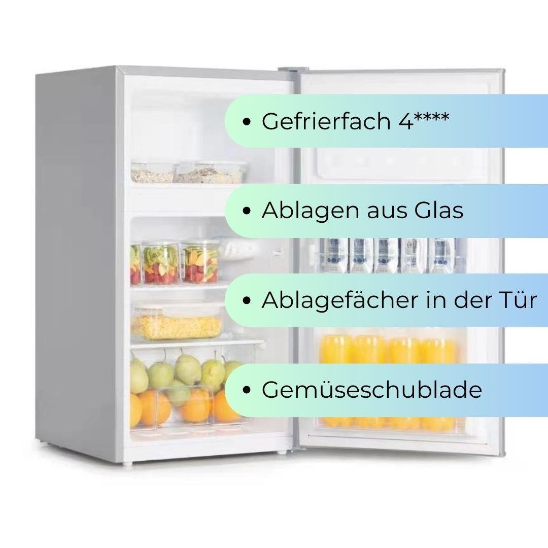 YUNA Kühl-/Gefrierkombination Serebro GK85 E-IX