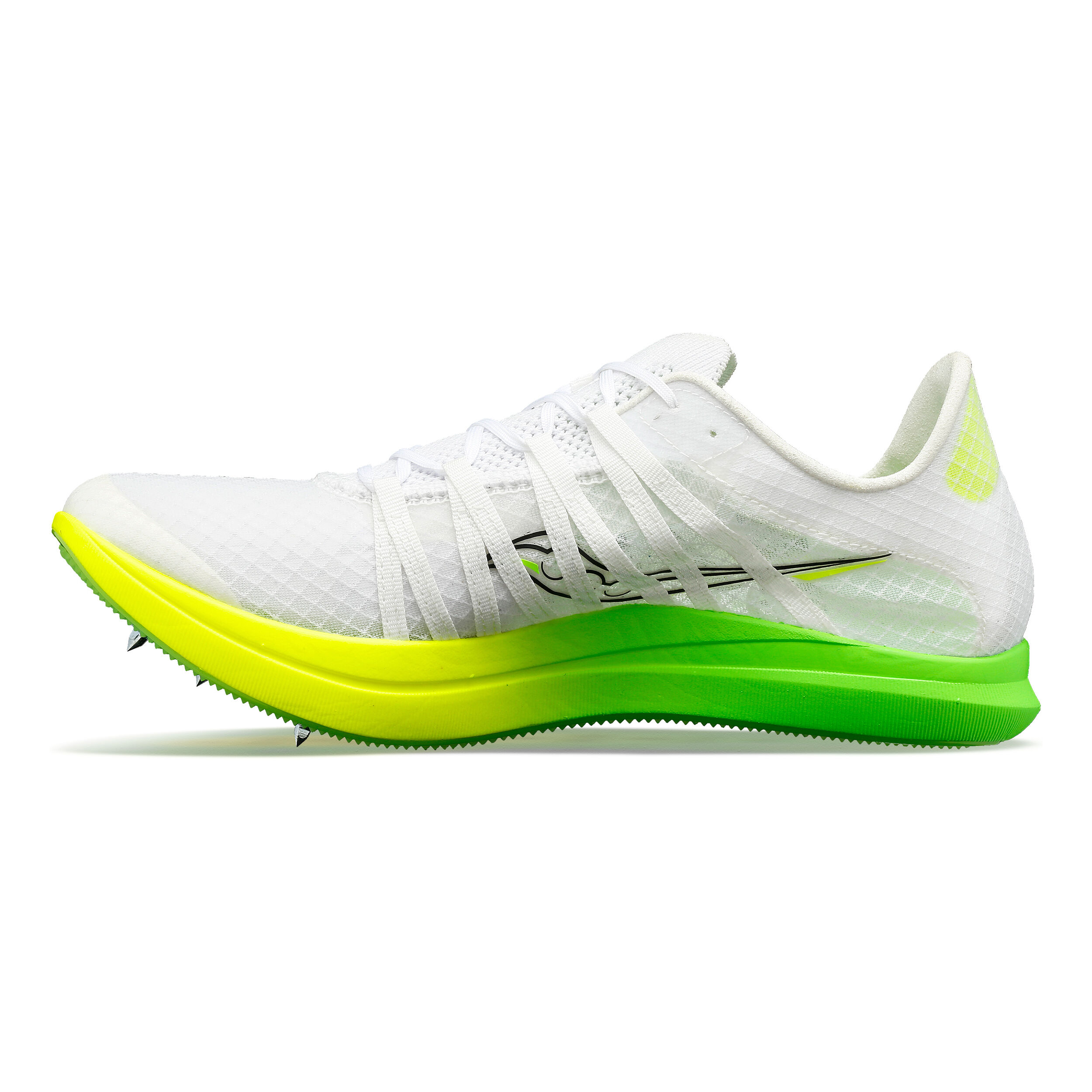 Terminal VT Spikeschuh Herren - Weiß, Neongelb