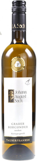 2019 Unterschüpf Mühlberg Grauer Burgunder im Barrique gereift trocken - Weingut Johann August Sack