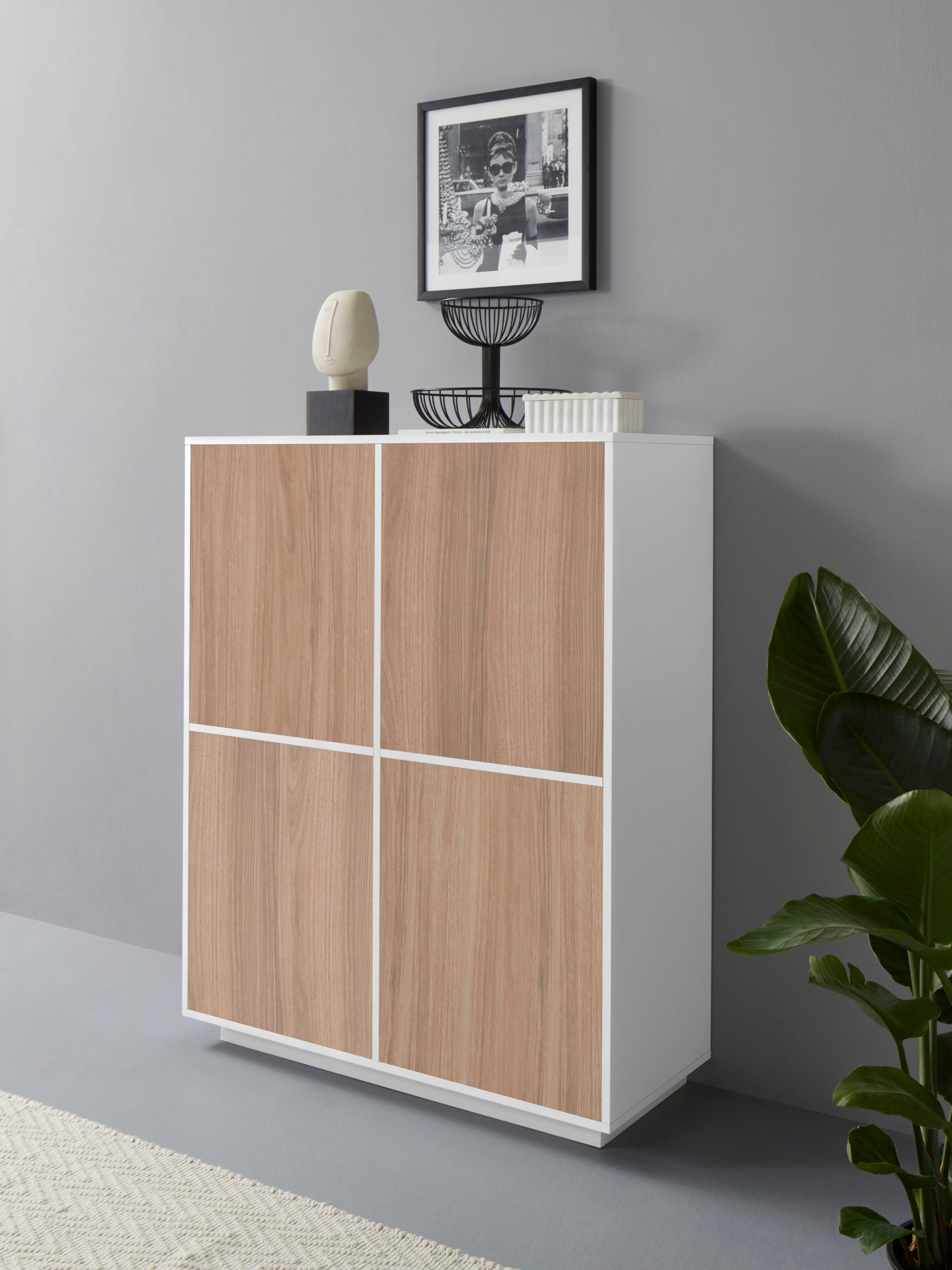 Tecnos Highboard bloom, Höhe ca. 126 cm
