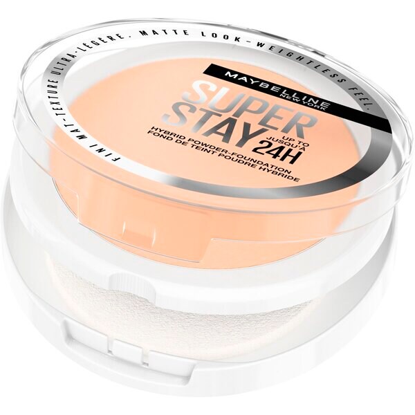 Maybelline New York SuperStay Up To 24HR 10 Hybrid -puuteri-meikkivoide 9g, TikTokilla