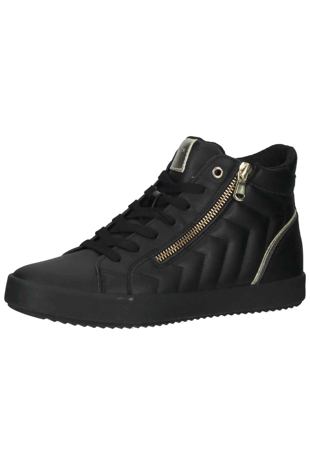 Geox  Sneaker - Schwarz - Flacher Absatz