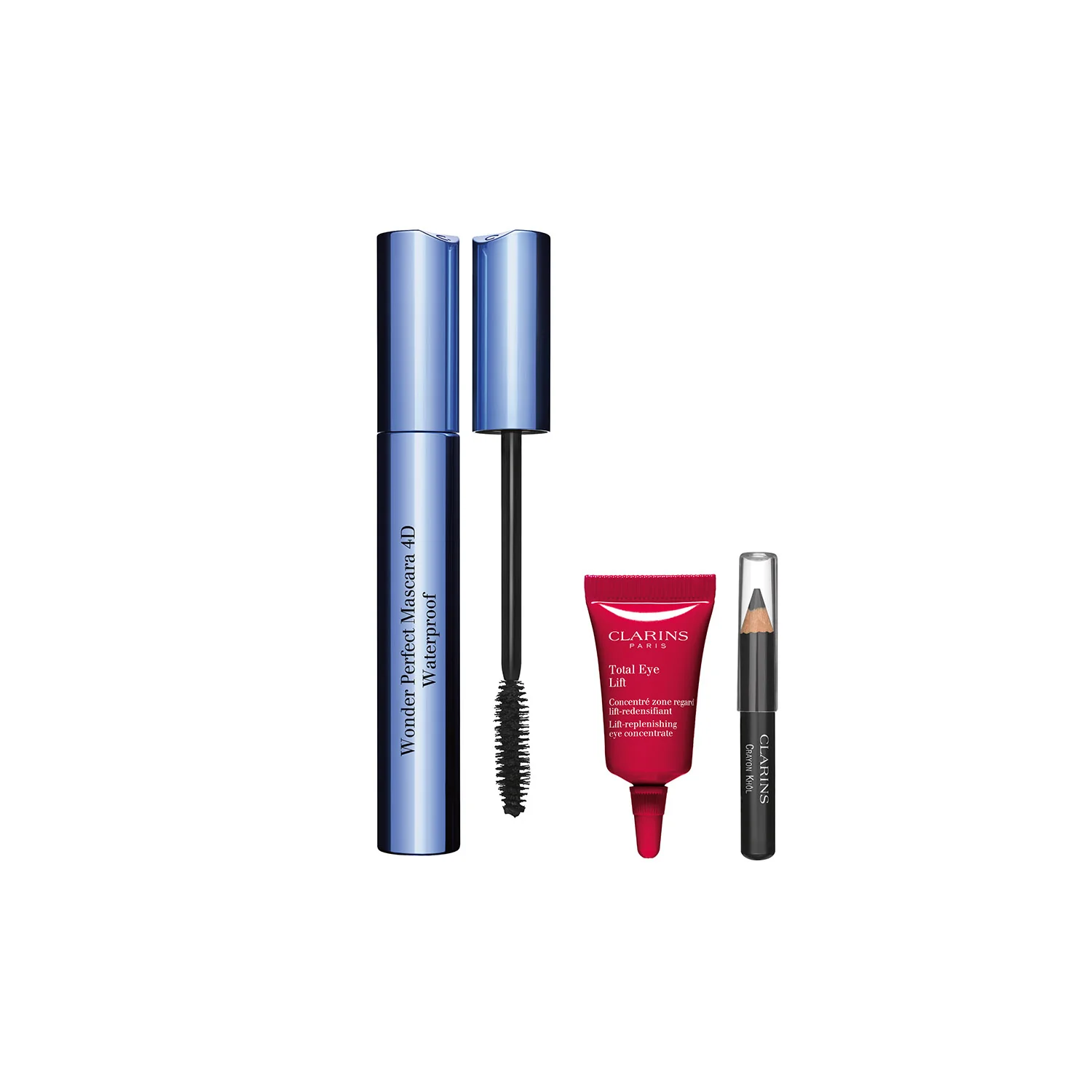4D Eye Look Kit - Vandfast - Makeupsæt, Vandfast Mascara