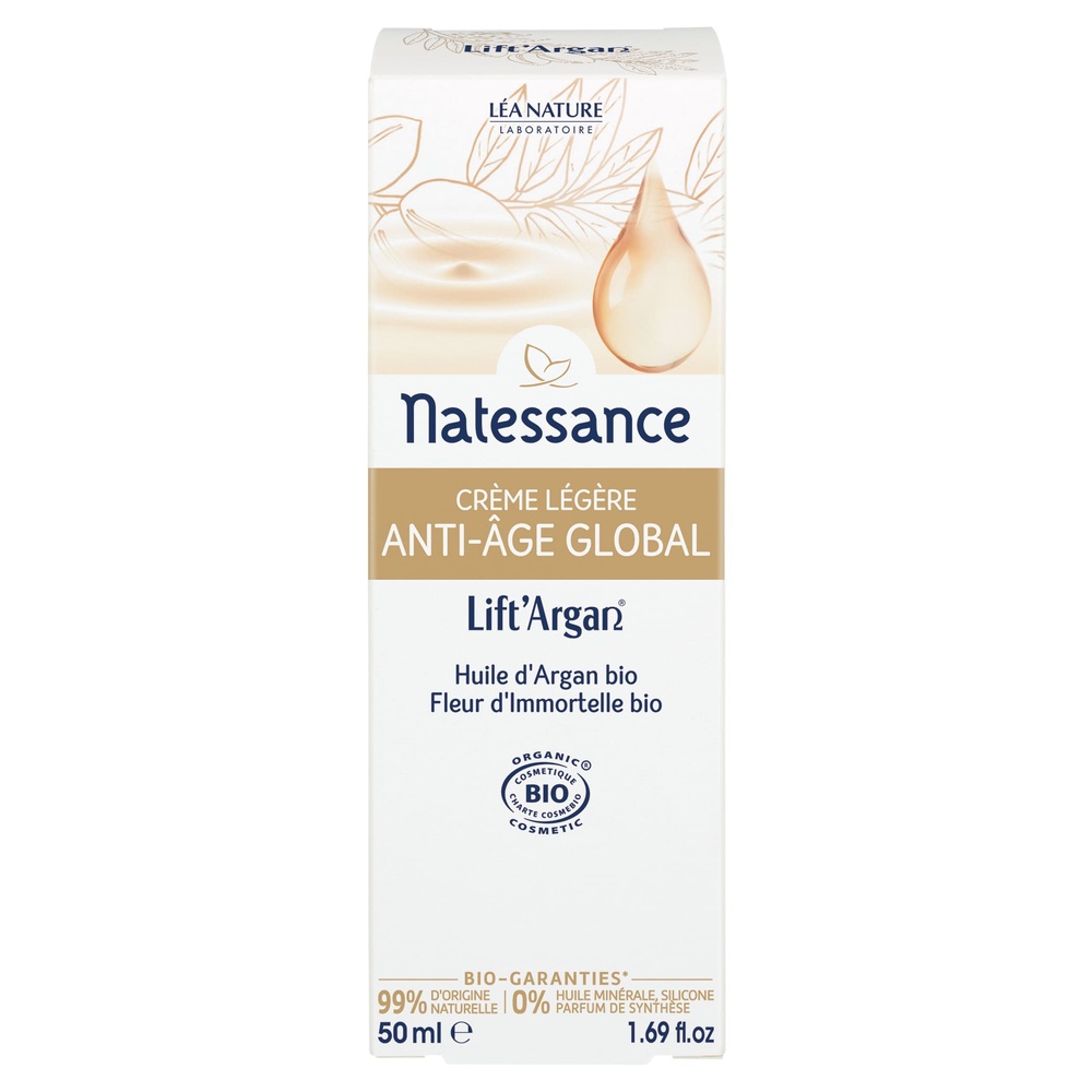 natessance Crème légère anti-âge global Crème légère