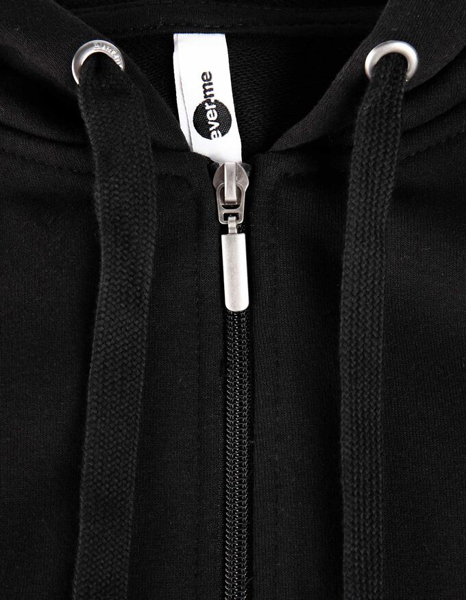 Sweatjacke - einfarbig