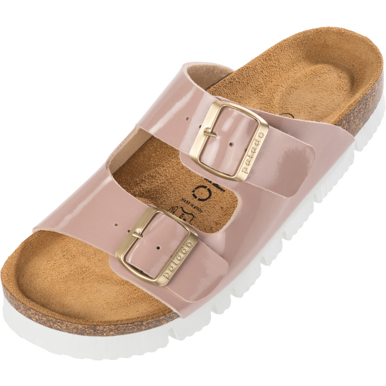 Palado Korfu PL Lack, Pantoletten, Damen, Rose