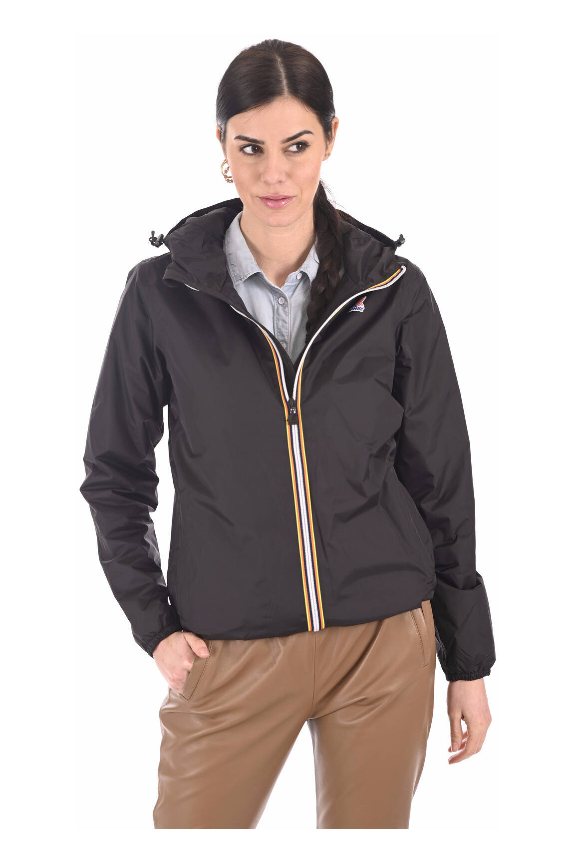 K Way Impermeables Trenchs Femme couleur noir