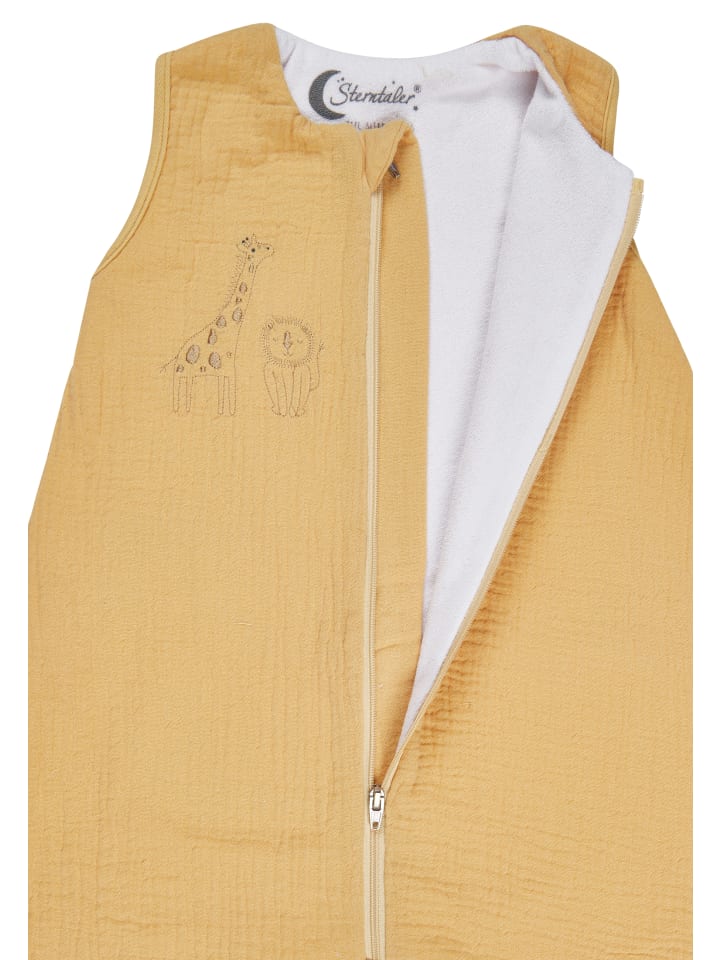 Sterntaler Schlafsack mit Beinen 104/110 Safari in ocker günstig kaufen 110