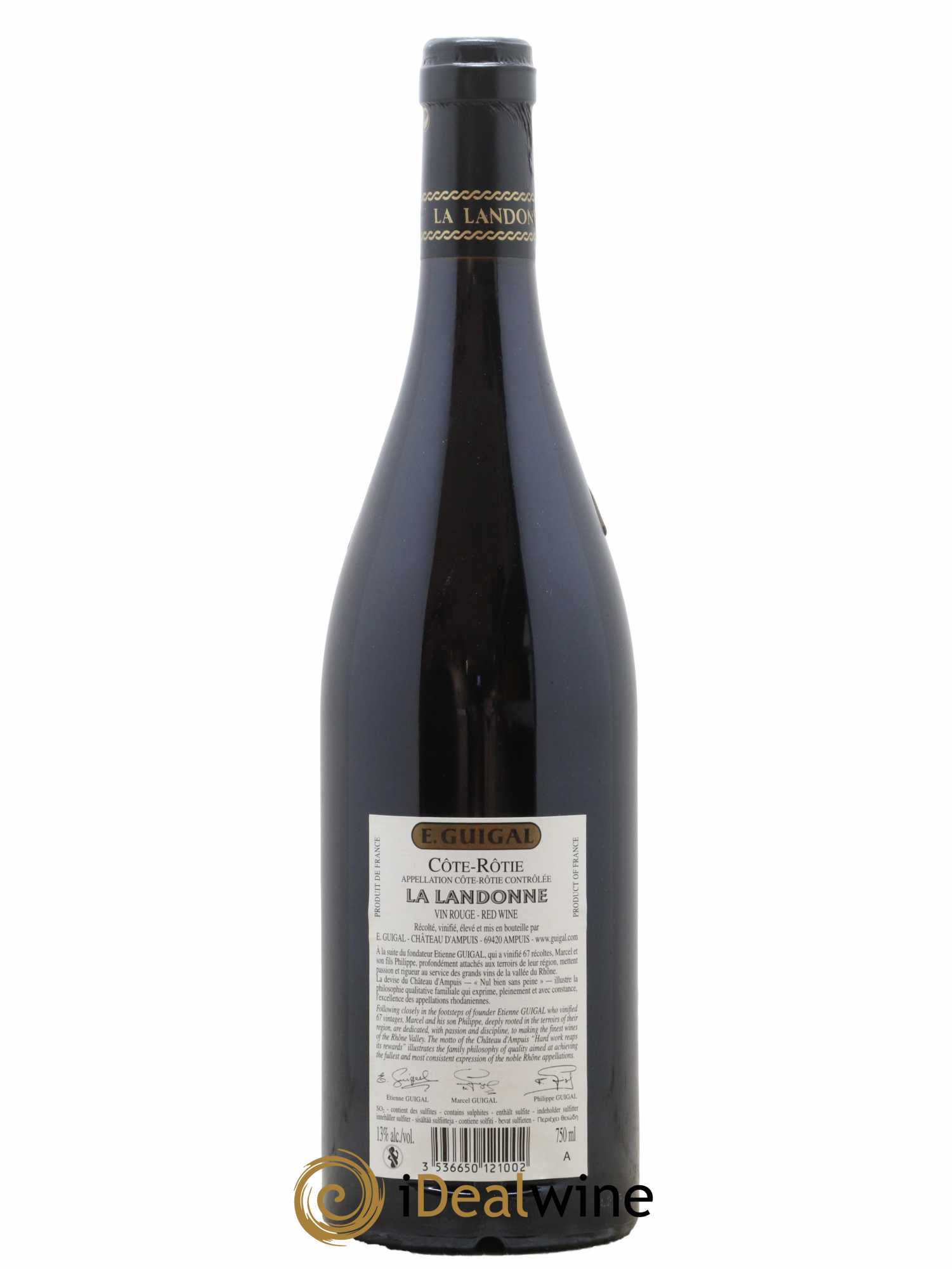 Côte-Rôtie La Landonne Guigal  2007 - Lot de 1 Bouteille