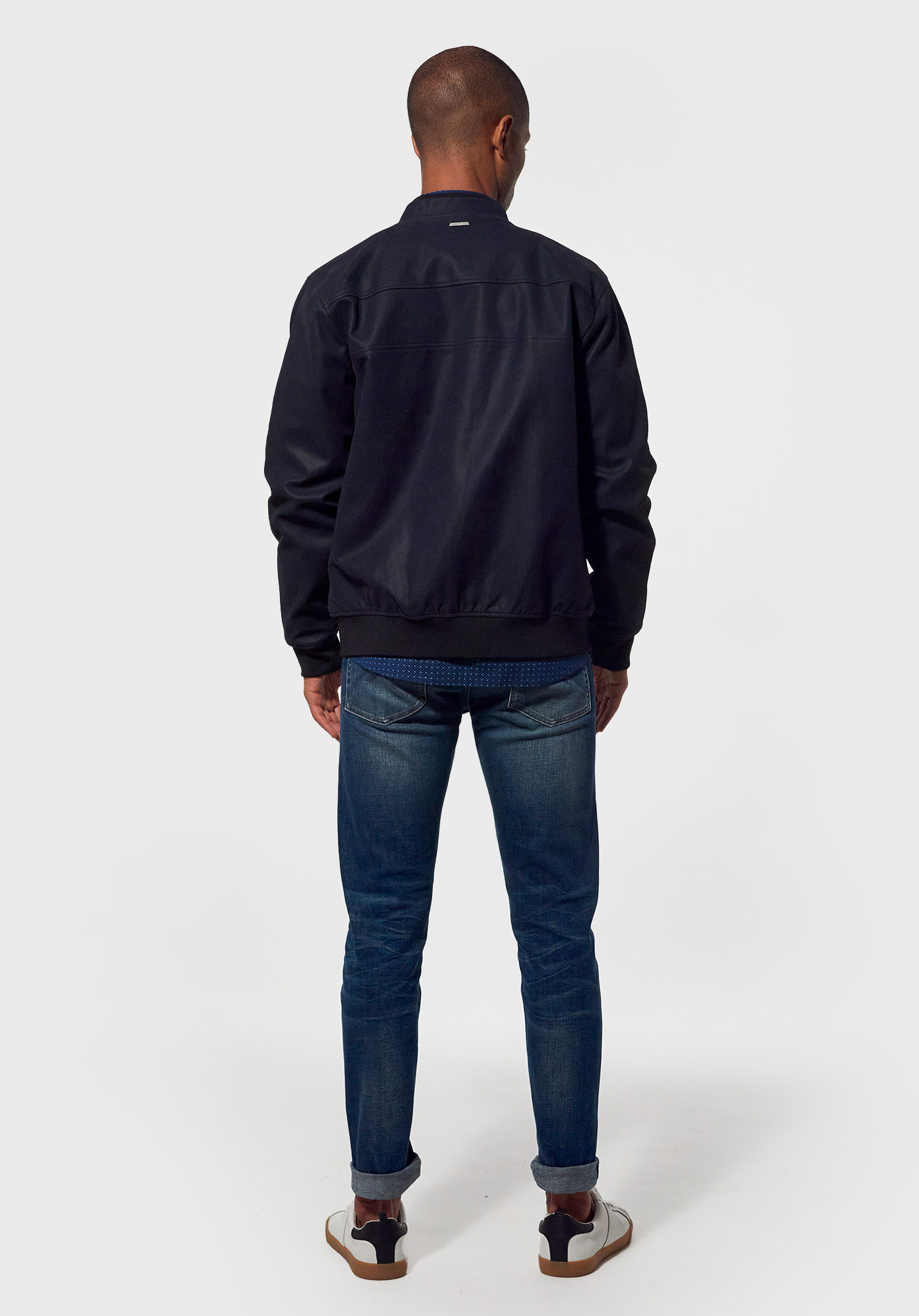 ARES   Blouson régular bleu Homme