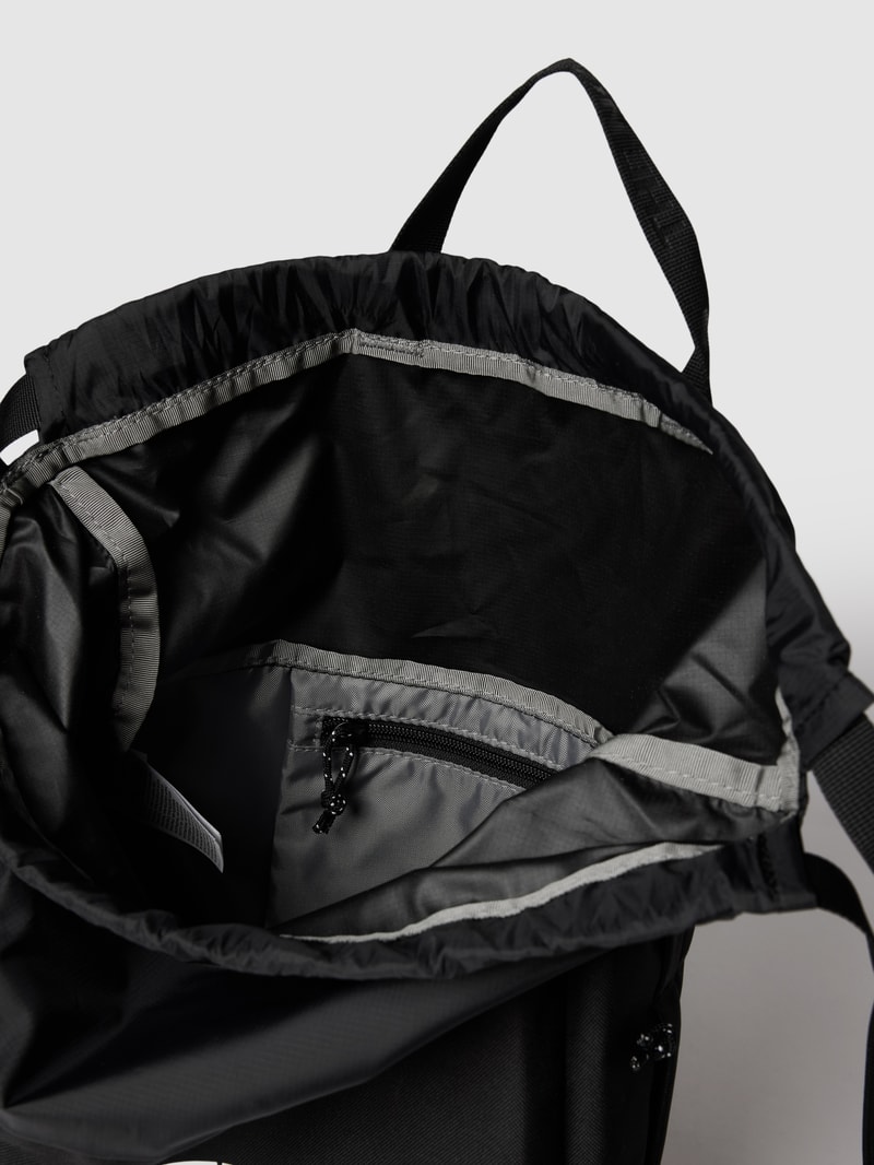 Rucksack mit Drawstring-Verschluss Modell 'BOZER' in schwarz