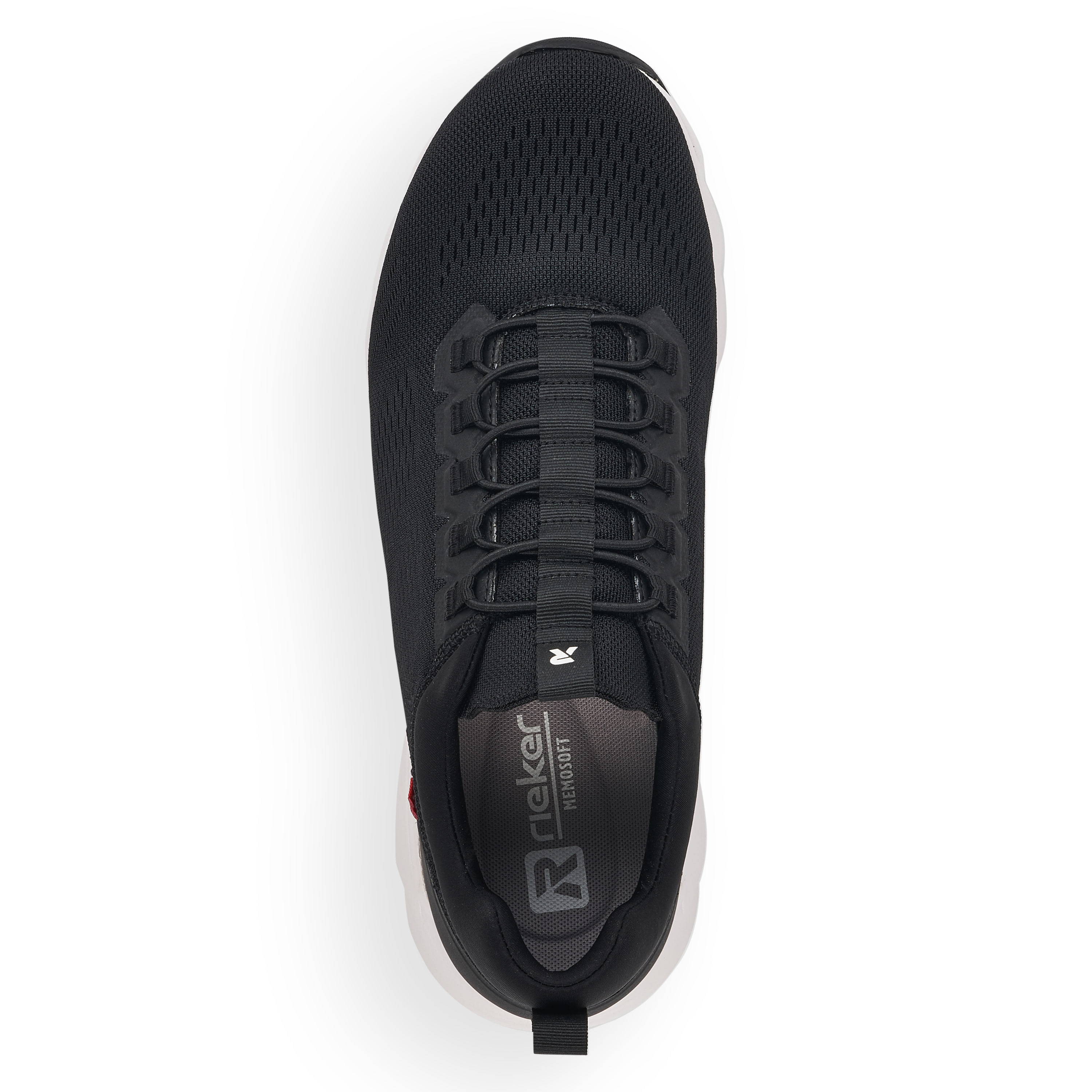 Rieker Herren Slipper midnight black