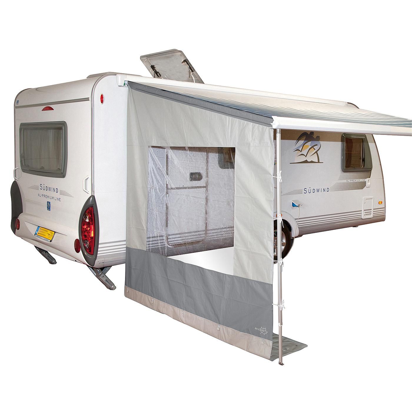Bo-Camp 250 cm graue Universal Markisen Seitenwand