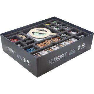 Feldherr Schaumstoff-Set für U-BOOT Das Brettspiel - Box