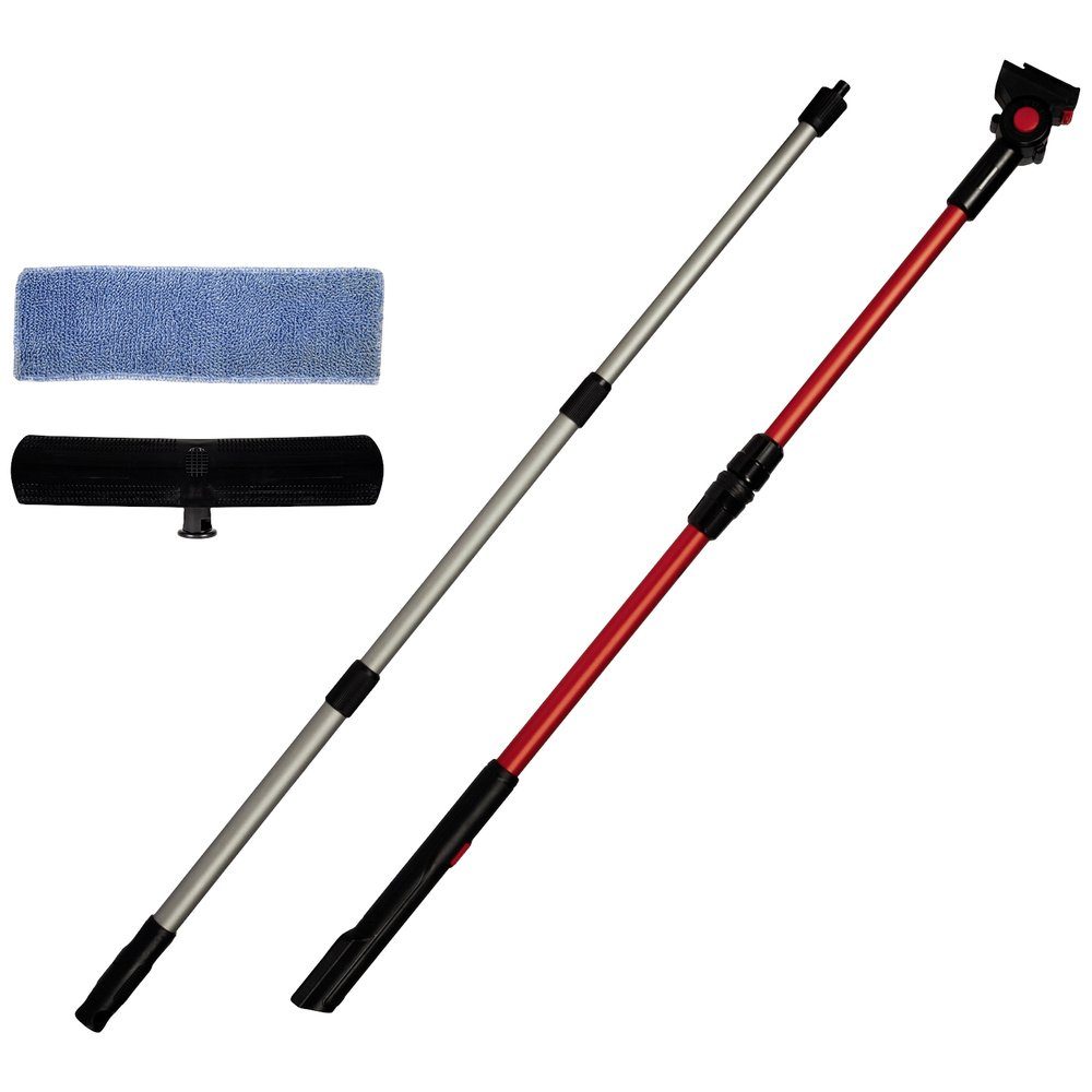 Einhell Fenstersauger Einhell BRILLIANTO Fenstersauger Zubehör Rot, Silber, Schwarz