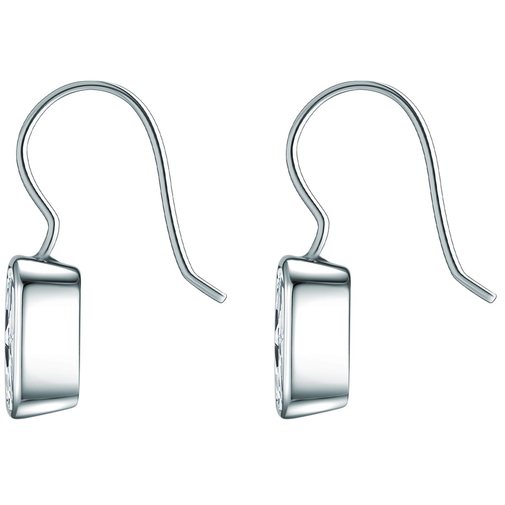 Rafaela Donata Boucles d'oreille en argent Argent sterling Oxyde de zirconium (CZ) en Argent Boucles d'oreilles