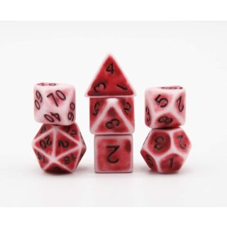 Würfelset Flintstone: Red (7)