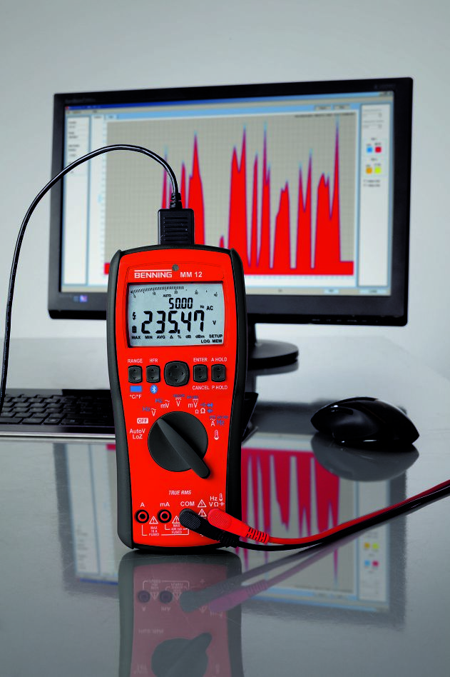 Benning 044088 MM 12 Digitale Multimeter TRUE RMS