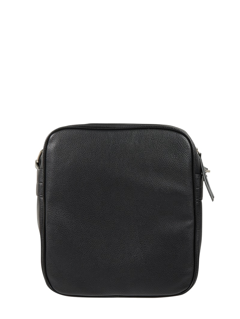 Umhängetasche mit Frontfach - RFID-blocking in schwarz