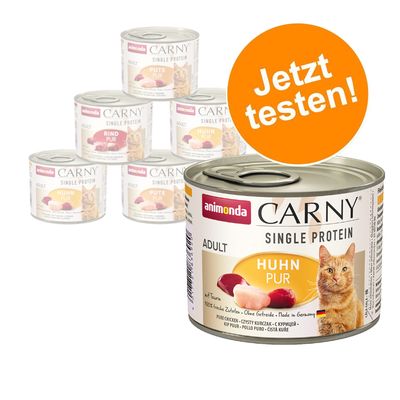 Probierpaket Animonda Carny Single Protein Adult Mix