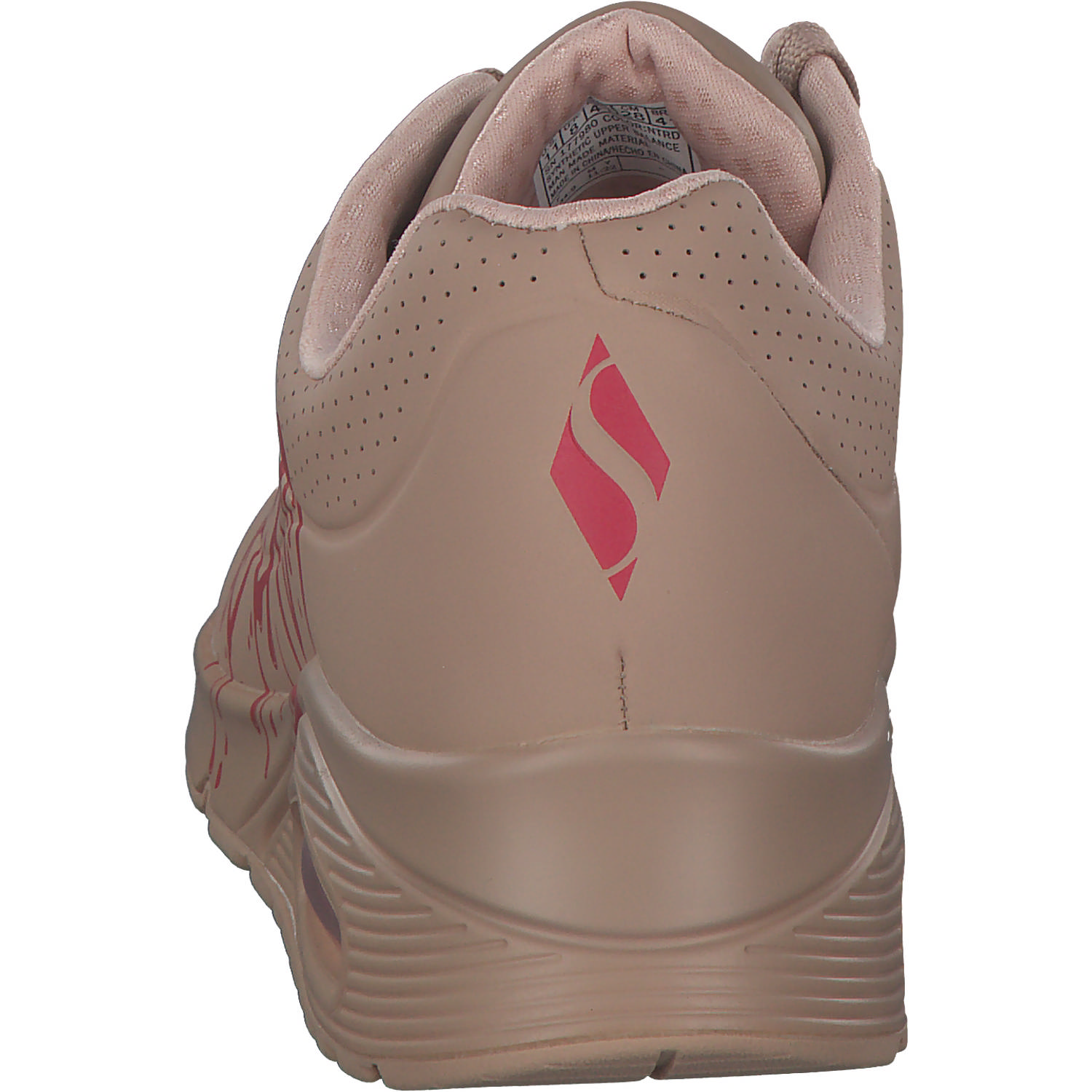 Skechers 177980, Schnürschuhe, Damen, natural/red