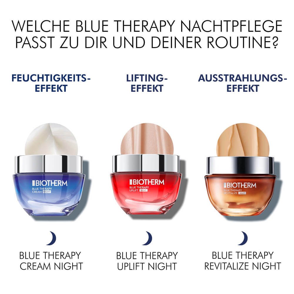 Biotherm Blue Therapy Night Cream - intensive Nachtcreme mit Anti-Falten-Effekt