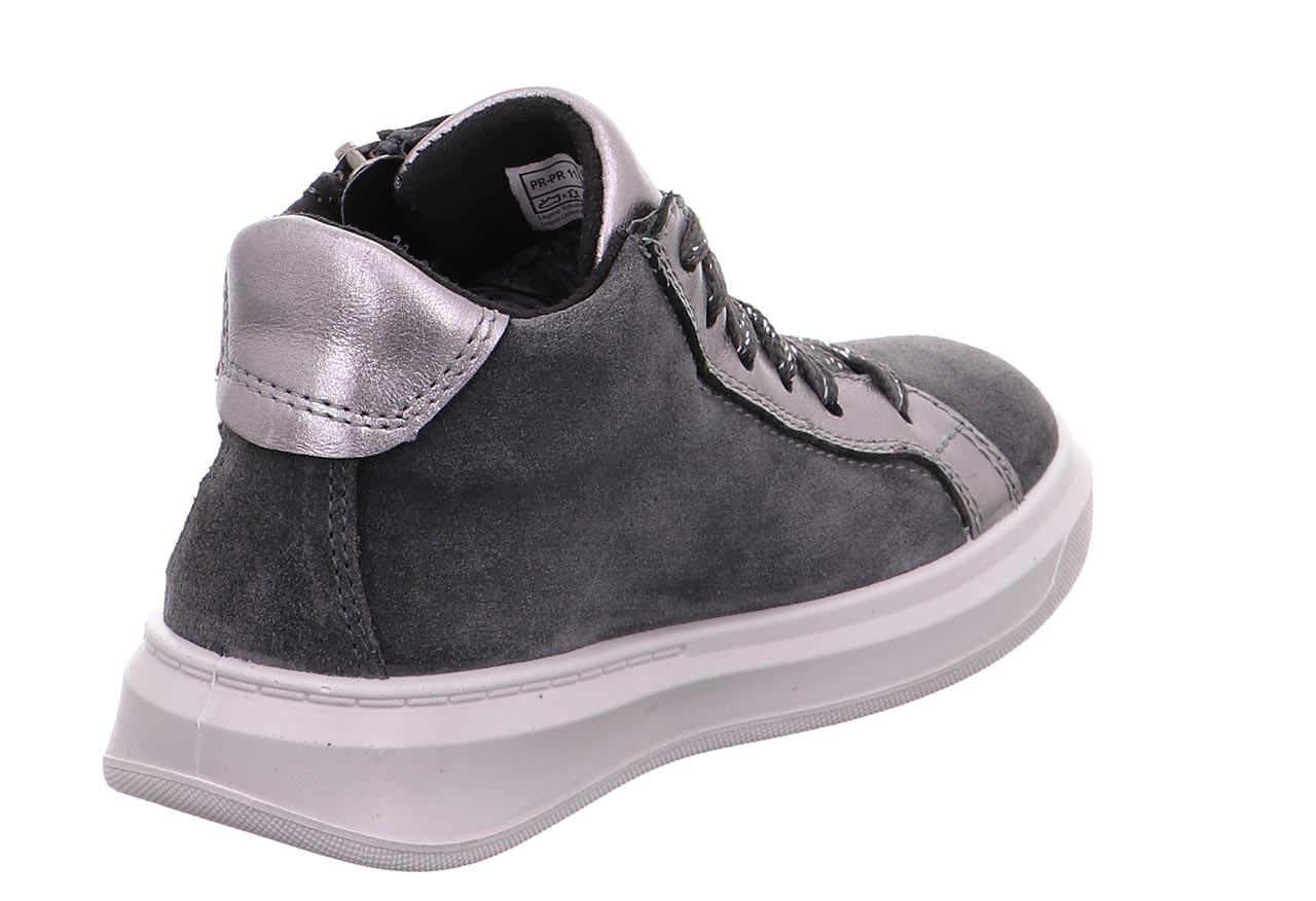 COSMO - Grau/SilberSneaker high mit Reißverschluss