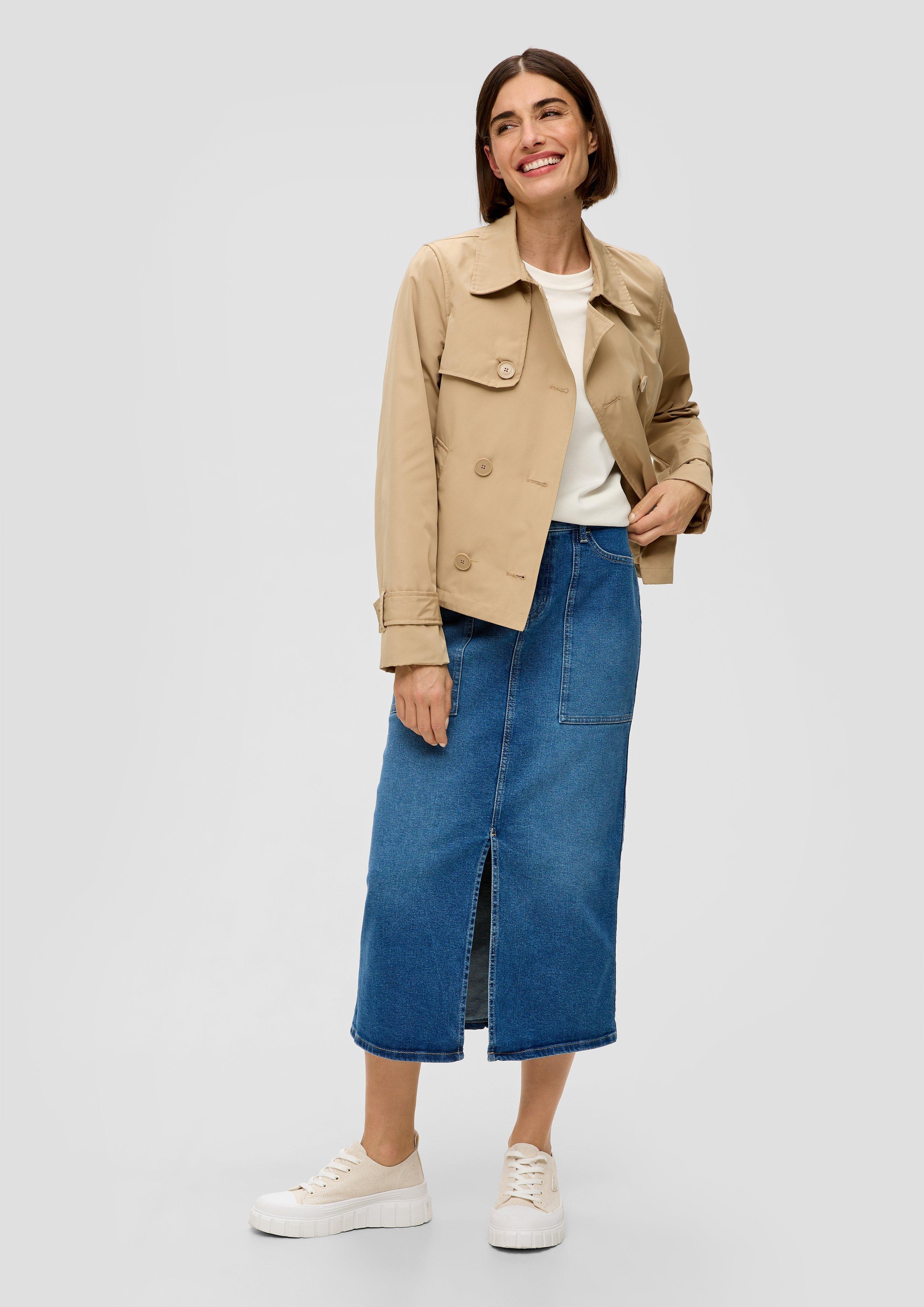 Jeansrock mit Gehschlitz  2140989-54Z6