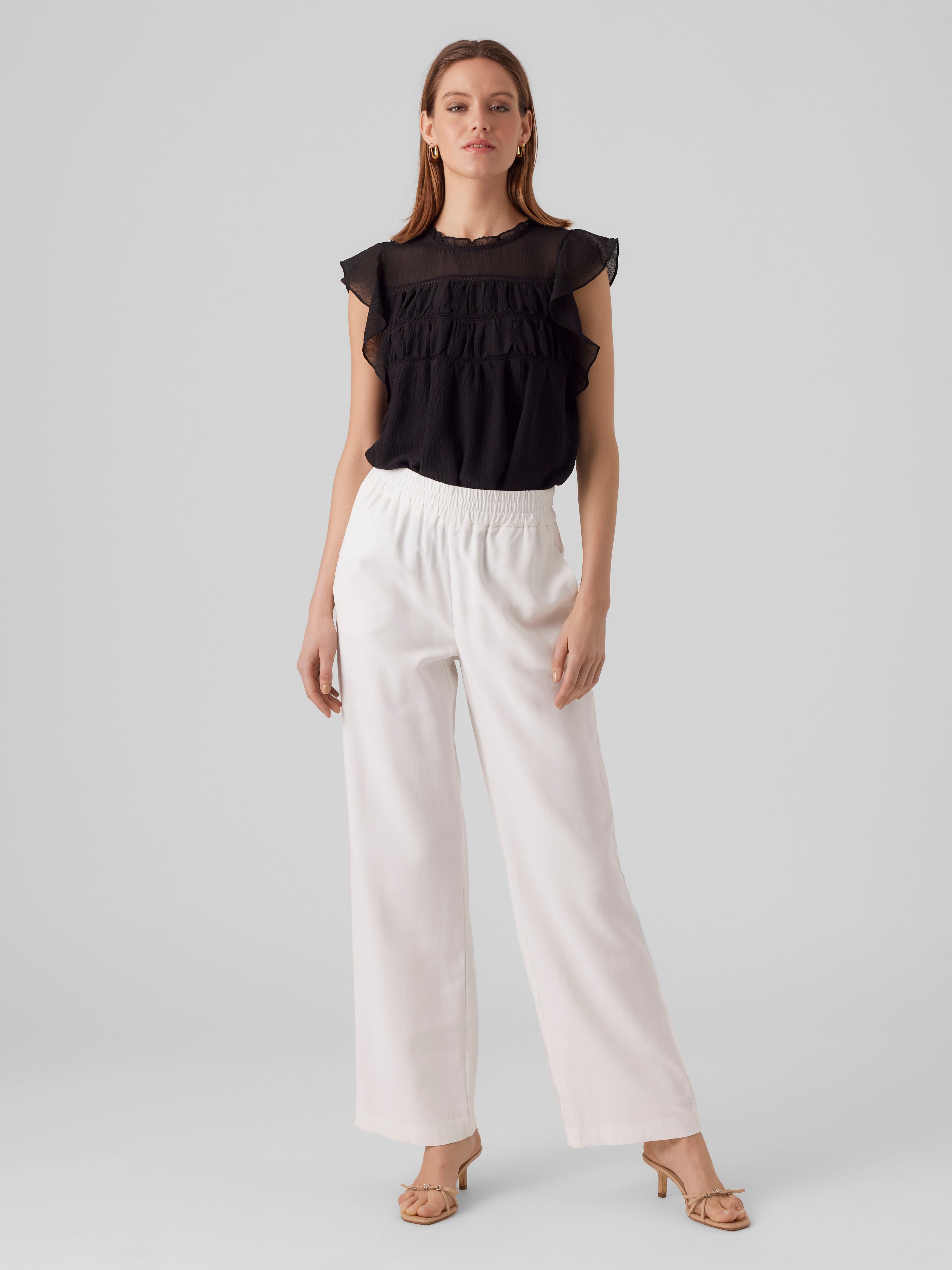 VMCARMEN Hohe Taille Hose