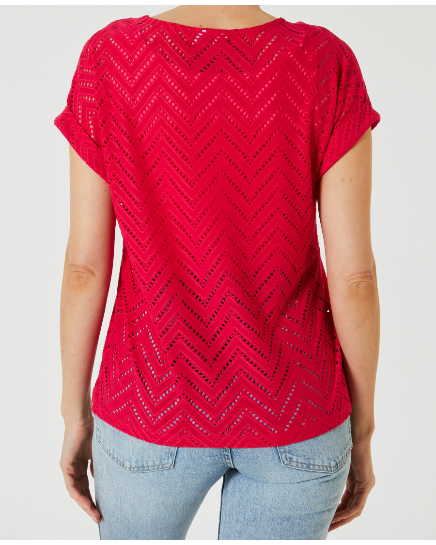 T-Shirt Lochmuster
