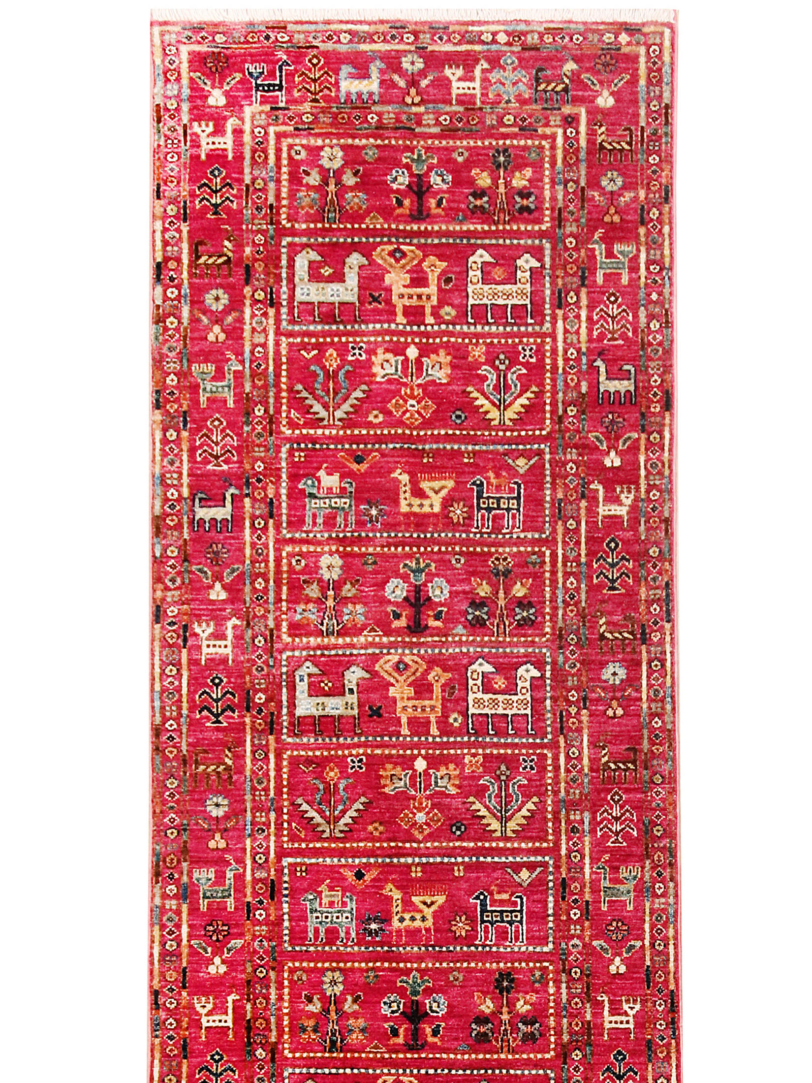 Chobi Schal ca. 82 x 297 cm, Unikat / Einzelstück